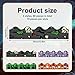 60pcs Halloween Bulletin Board Borders, 69ft Halloween Classroom Border 4 Design Skeleton Plank Dwarf Black Cat Haunted Castle Bulletin Board Trim for Halloween Classroom Party Decorations
