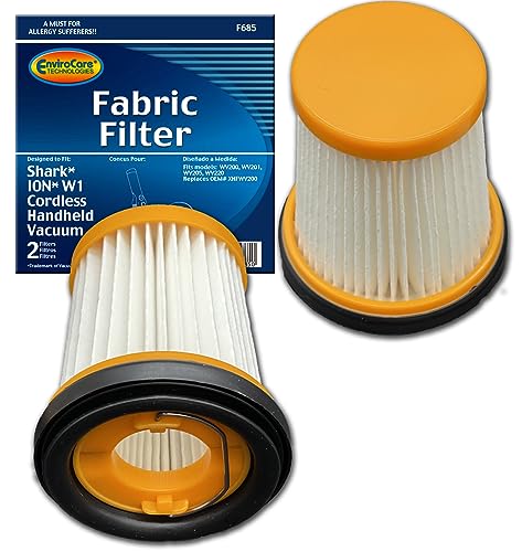 Filtres Shark ION W1 WV201 lavables EnviroCare pour purifier l'air rejeté