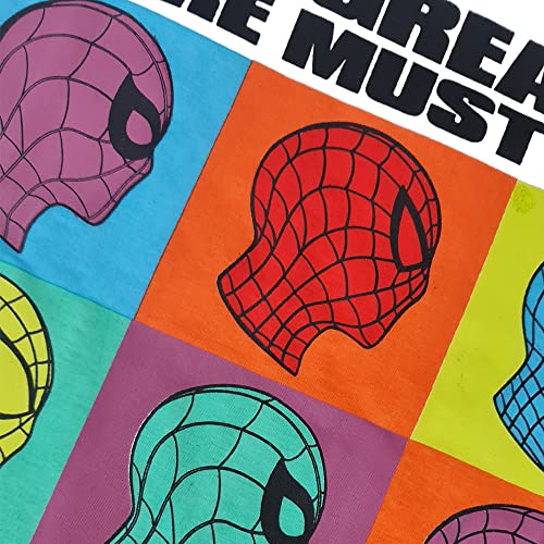Image of Kidsville Printed Spiderman Regular Fit White Cotton Boy's T-Shirt