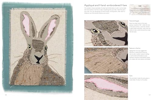 Free Motion Embroidery: Creating textile art with layered fabric & stitch - Image 10