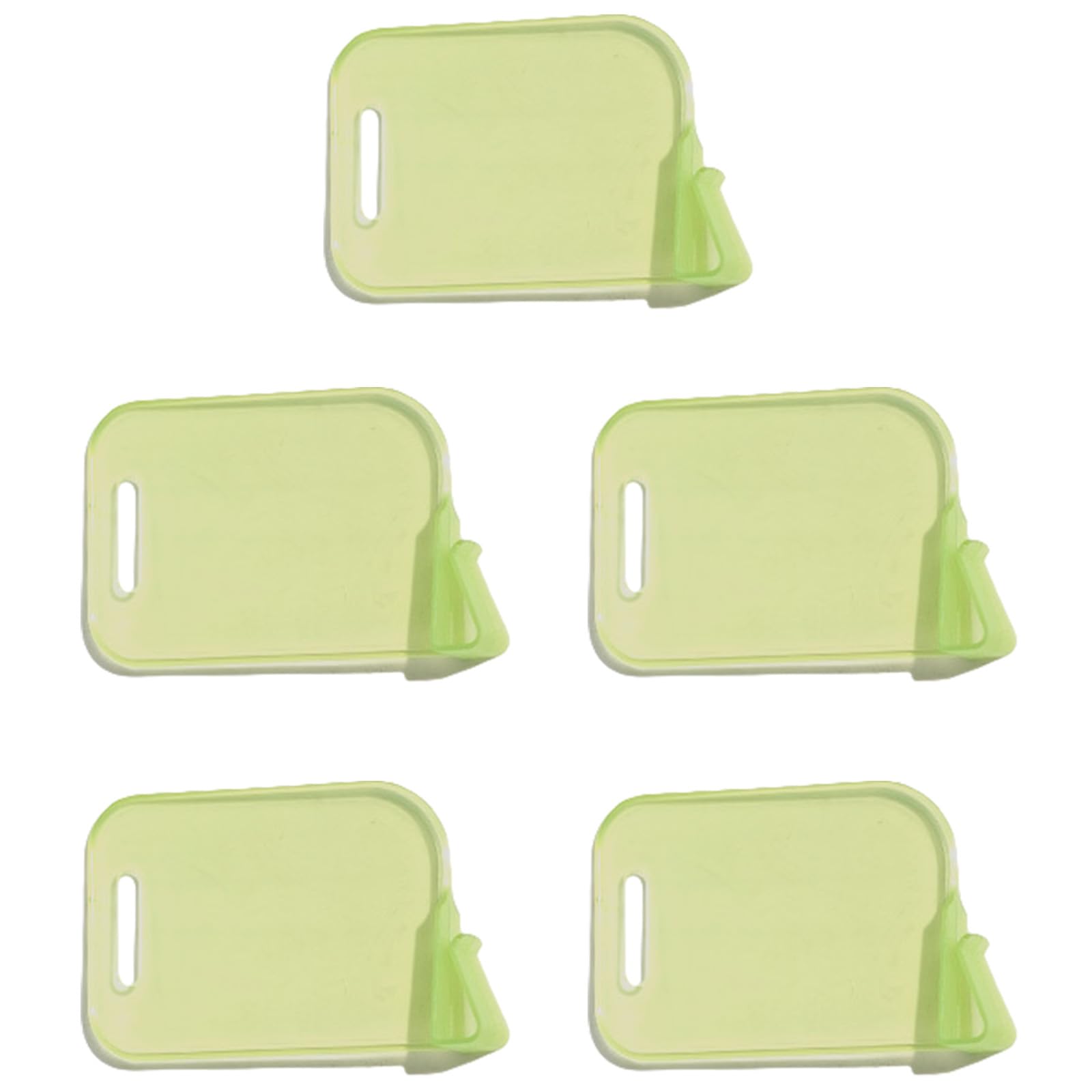 Kelisdi 5Pcs Trading Card Box Baffle Clip Portable Divider Spacer Storage Partition Board Enduring Storage Partition Board