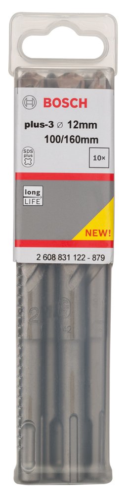 Bosch E-Werkzeuge SDS-plus taladro-Set S3 2 608 831 122 (VE10 12 x 100 x 160 mm taladro 6949509210142