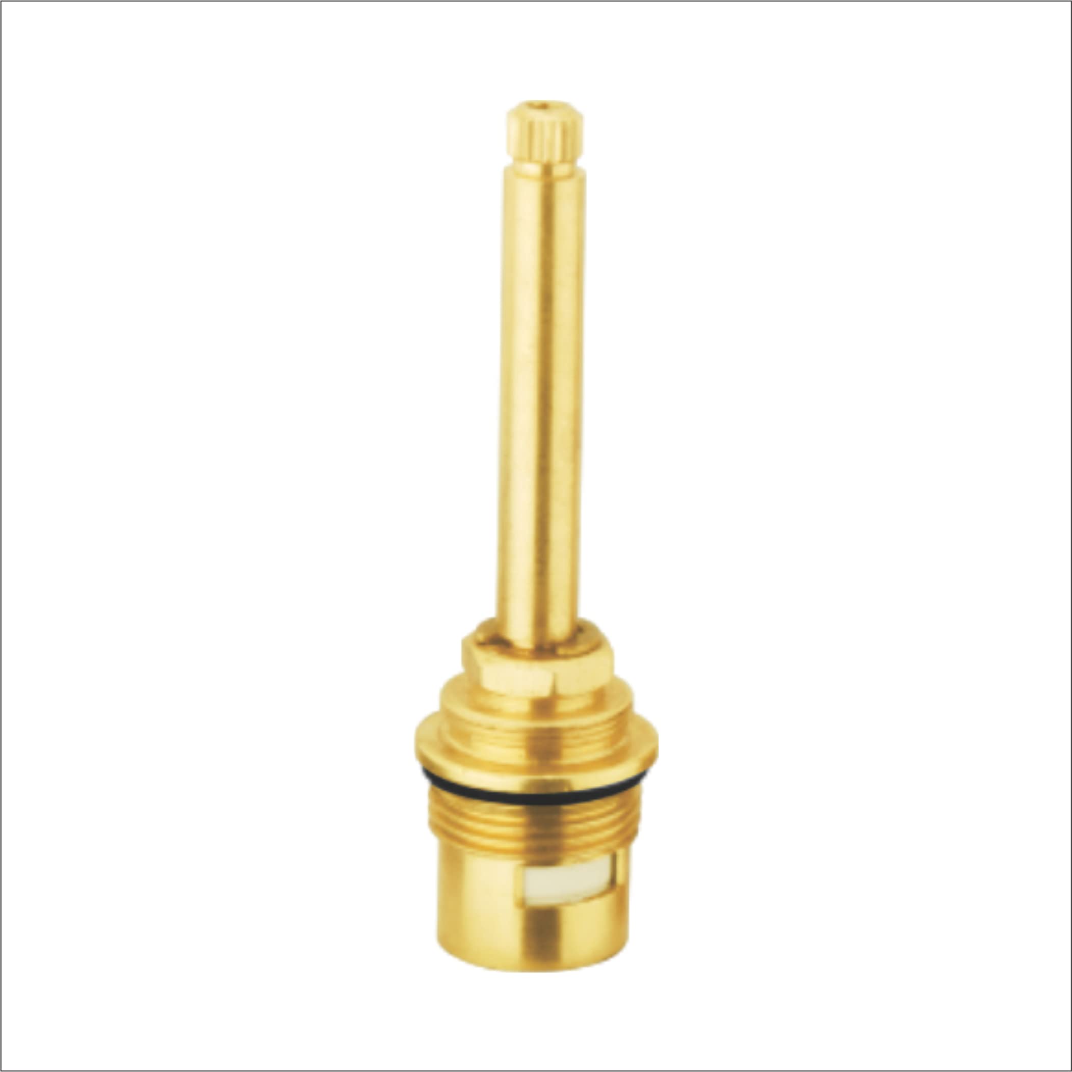 CHILLY-S Brass Ceramic Disc Cartridge Quarter Turn 3/4" for Bathroom Kitchen Tap Faucet Valve (Hot and Cold) | Standard Size Spindle for tap (3/4" Concealed (20mm), Pack of 6) (B093H7J3VZ) Amazon Price History, Amazon Price Tracker