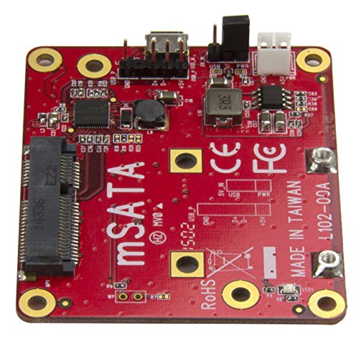 StarTech.com Convertidor USB a mSATA para Raspberry Pi miniatura 3