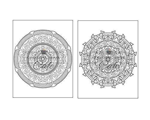 51iEglD2UmL. SL500  - 125 Mandalas: An Adult Coloring Book Featuring 125 of the World&rsquo;s Most Beautiful Mandalas for Stress Relief and Relaxation (Mandala Coloring Books)