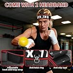 Headband Boxing Reflex Ball, 3 Levels Reaction Ball with 2 Adjustable Headbands, Boxing Training Equipment for Reaction, Punching Speed, Hand Eye Coordination - Image 5