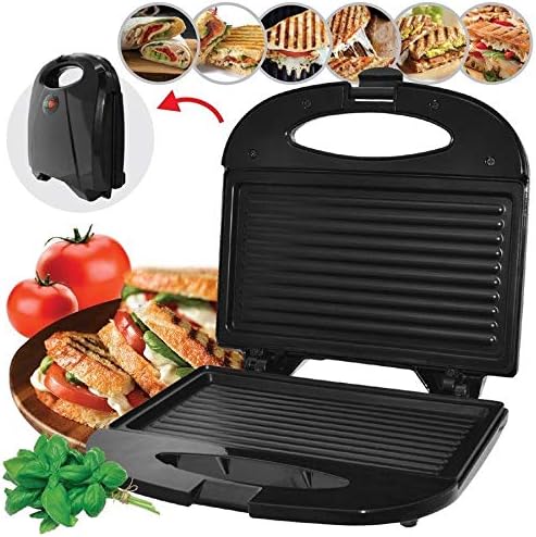 Hauz APM319 Panini Press in compact vertical storage position