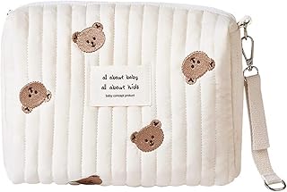 25 x 17 x 10 cm Large Capacity Baby Diaper Bag, Baby Trolley Bag, Walking Mum Backpack, Hospital Maternity Bag, Portable Travel Bag for Mothers