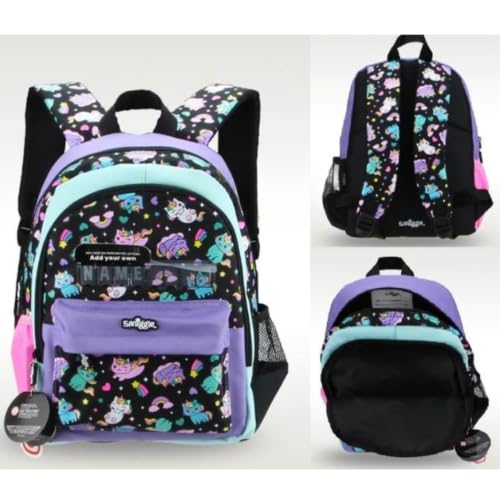 Image of School Backpack for Kids, Adjustable Padded Straps, SMIGGLE Bags for Stylish Durable Backpack Shoulder School Bags for Birthday Gift for children Tuition Bag