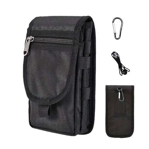 Bolsas para cinturón para teléfono móvil, Fundas para cinturón, de teléfono móvil, de cinturón | Multifuncional portátil para Exteriores para teléfonos móviles de hasta 6,3