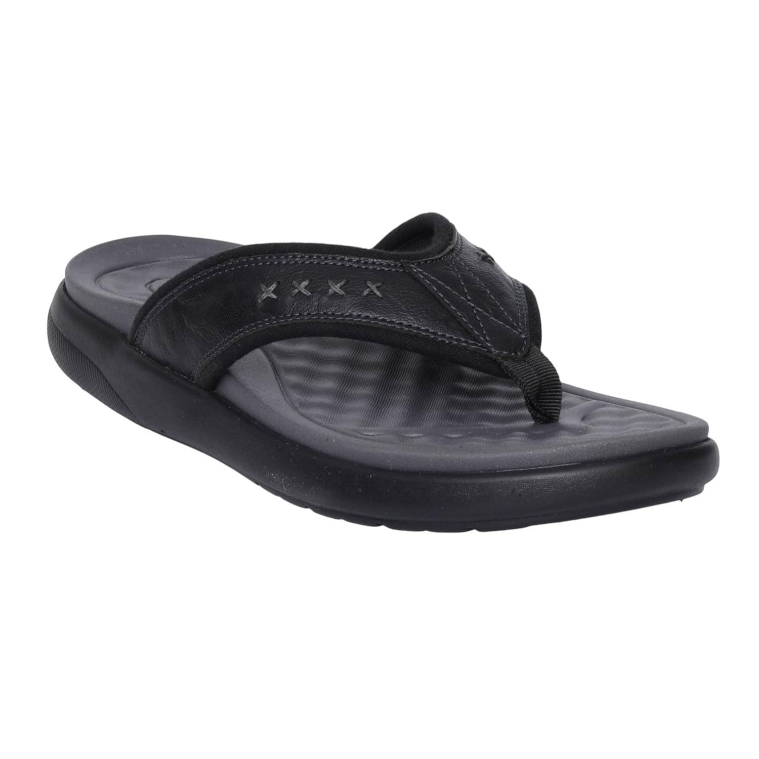 bellissimo Mens Black Active Thong Sandal-picture-26