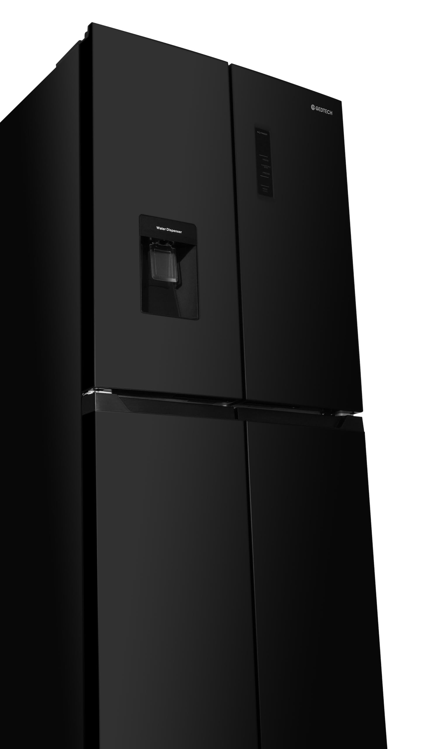 GEDTECH GMP470BL 470L - Refrigerador multipuerta (301L + 169L) - Negro