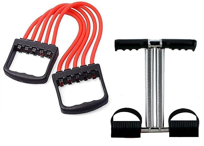 VANSHIKA Enterprise Tummy Trimmer and Chest Expander Combo Core Abdominal Weight Loss Burn Off Calories Stretching Warm Up Body Abs Workout Exercise Equipment Home Gym-image-18