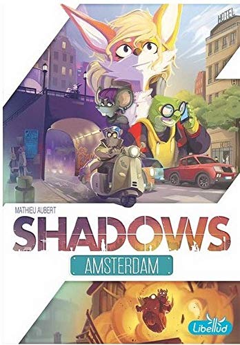 Asmodee Libsham01It Shadows Amsterdam, Board Game For The Whole Family, English Edition, 8281, White #TOP19