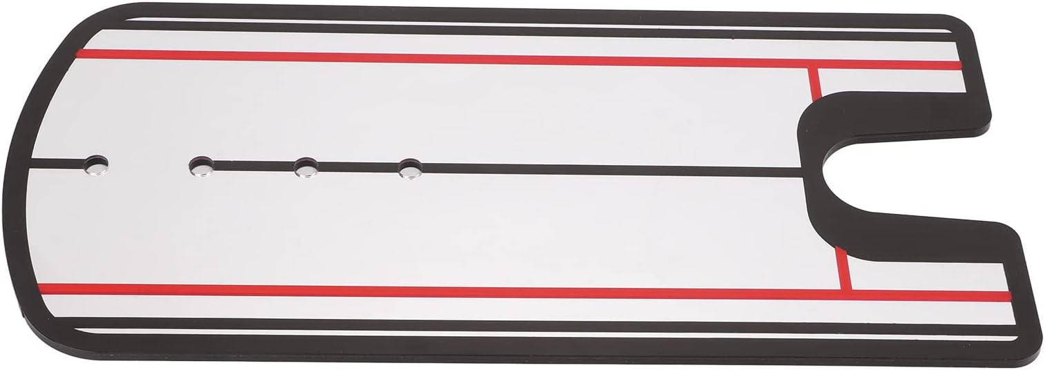 Putting Practice Mirror Aid, Wear Resistant Putting Mirror Acrylic Organic Glass for Beginners for School