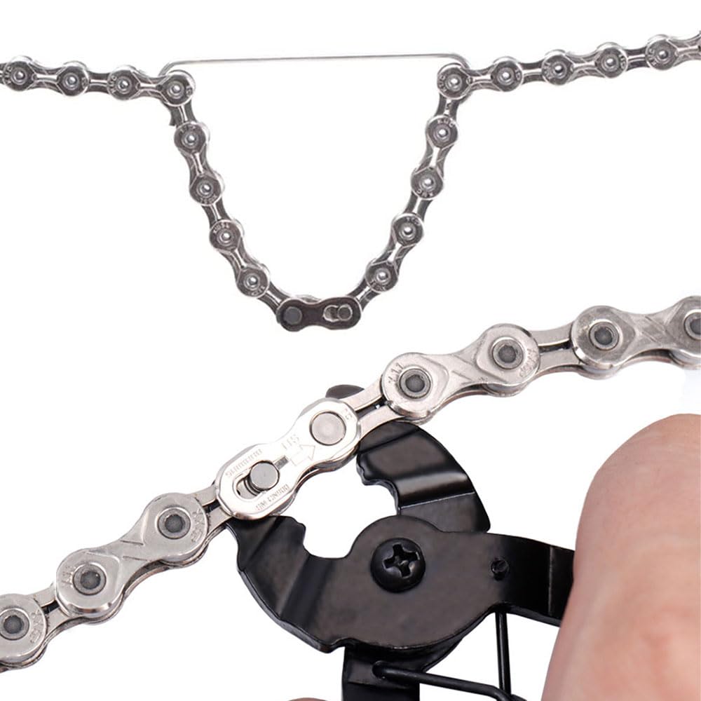 JIARIENBAO 3 Pcs Bicycle Chain Repair Tool Kit Bike Link Plier Chain Measuring Ruler Bike Chain Tool for Road Mountain Bike - Image 2