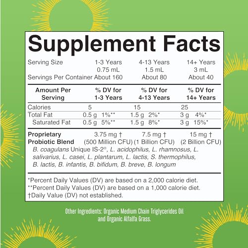 image for MaryRuth Organics USDA Organic Liquid Probiotic | Digestive Health | G