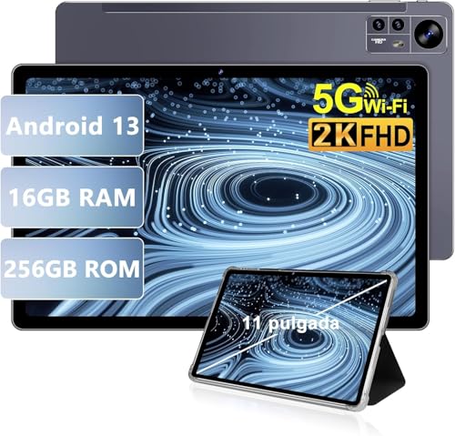 Aocwei Tablet 11 Pulgadas 2k Android 13 16gb Ram 256gb Rom Tf 512gb 8600 Mah 5mp 13mp 2mp 2000 1200pixels 5g Wifi Octa-Core Bluetooth 5.0 Tablet Con Funda - Grey Aocwei Tablet 11 Pulgadas 2k Android 13 16gb Ram 256gb Rom Tf 512gb 8600 Mah 5mp 13mp 2mp 2000 1200pixels 5g Wifi Octa-Core Bluetooth 5.0 Tablet Con Funda - Grey