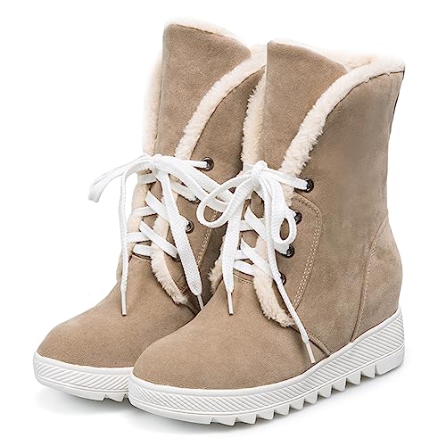 Bottes de neige camel taille 40 PAYDVOIER pour femme