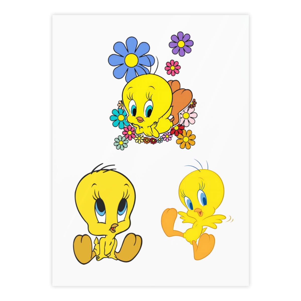 Amazon.co.jp: クリスタルステッカー トゥイーティー ステッカー