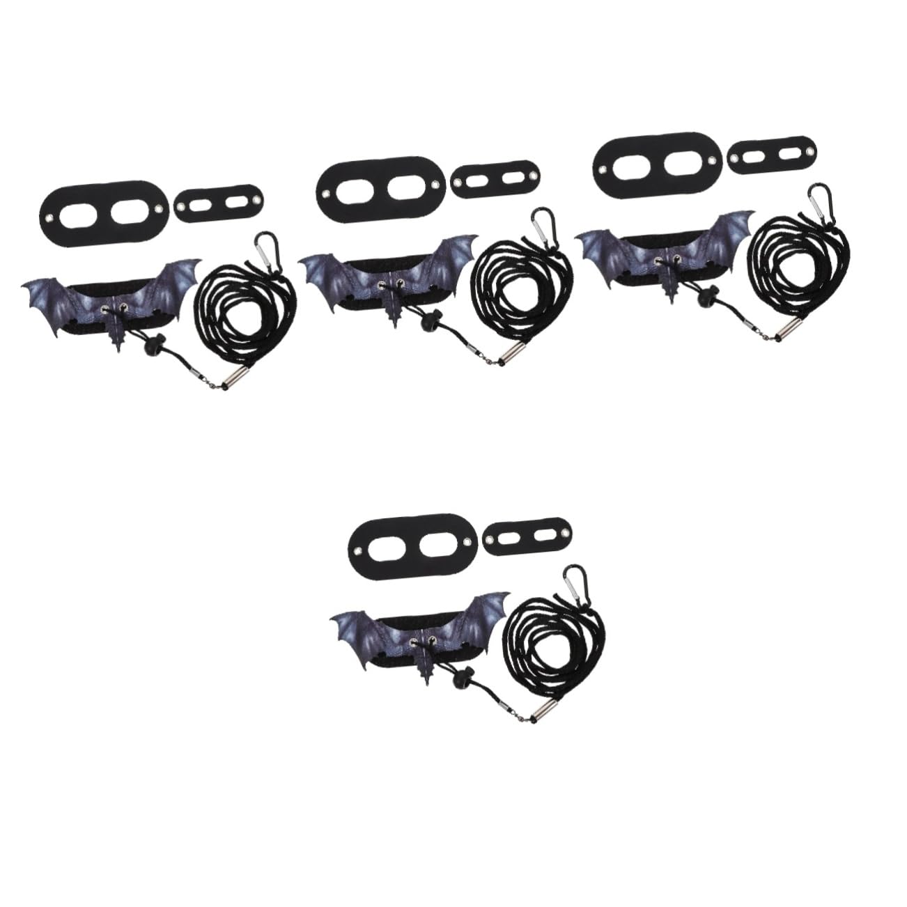 HANABASS 4sets e Guinzaglio Per Rettili Corda Di Trazione Per Lucertole e Piccoli Animali Accessorio Comodo e Leggero Per Passeggiate All Aperto Design Carino e Attraente