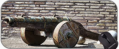 XXL Desk Tappet Big Laptop Protector Accessori per computer Tappetino per il mouse Mouse, Pistole Armi ITALIA GAMING TAPPA PAD PAD con bordi cuciti