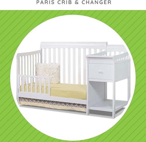 Miniatura 10 de CC KITS Kit de conversión de riel de seguridad para cama de niños pequeños para cunas Sorelle (gris pardo rústico, modelo #152)