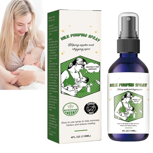 KOAHDE Mamelon Pour Soulager L'Allaitement,Spray pour Tire-Lait,Spray Mamelon Allaitement,Spray Apaisante Pour Mamelons,Spray d'Allaitement À la...