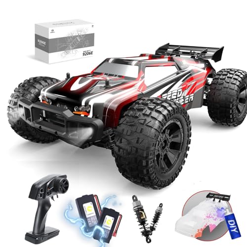 DEERC 9206E RC Ferngesteuertes Auto mit 48 km/h High Speed, 4WD 1:10 CAR...