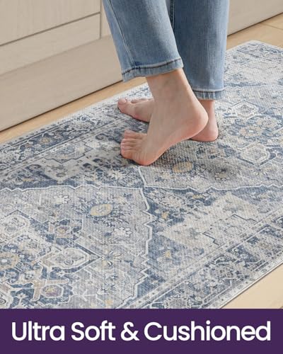 Tapis de sol de cuisine anti-fatigue imperméable grand format - 5