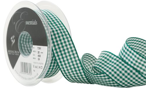 Berisfords Nastro in Percalle 25 mm, Verde