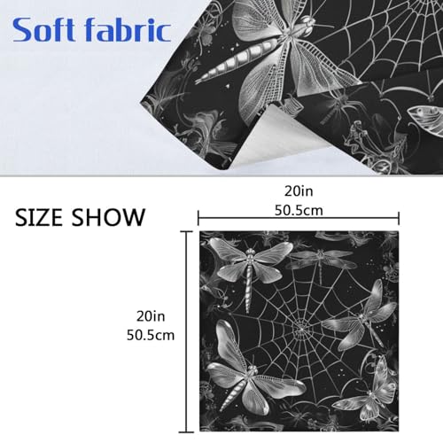 Servilletas de Tela Halloween 20x20 in Pack x6 miniatura 6
