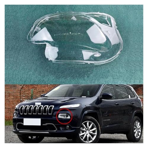 Coque de phare avant Jeep Cherokee optique de remplacement 2014-2018