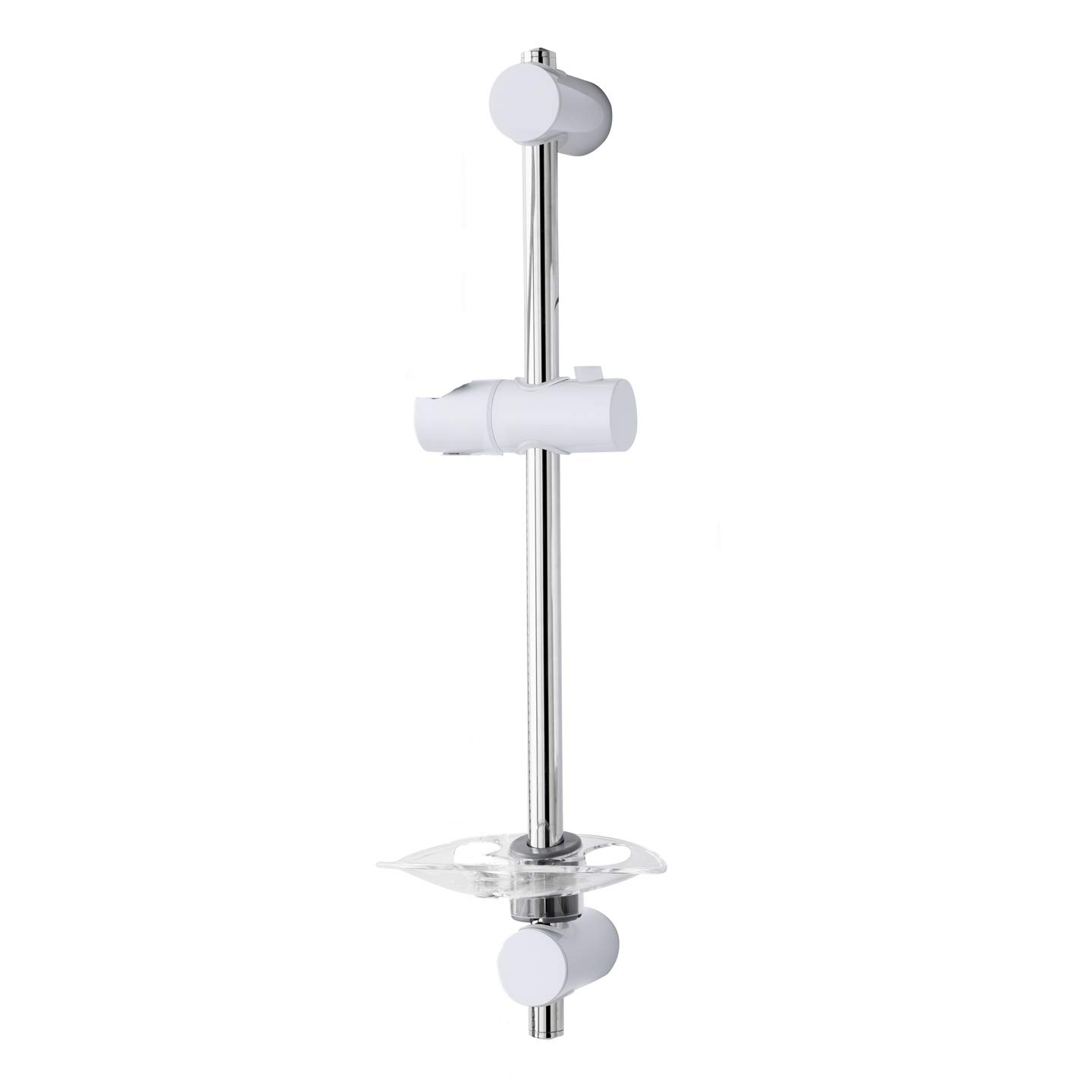 Triton Showers White Lewis Shower Riser Rail