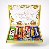 Choc-full Of Joy | Celebrate Milestones With 8 Tasty Full Sized Bars! | Happy Birthday Chocolate | Letterbox Gifts | Chocolate For Kids | Him | Her | 18th 21st 30th 40th 50th Birthday | - Image 7