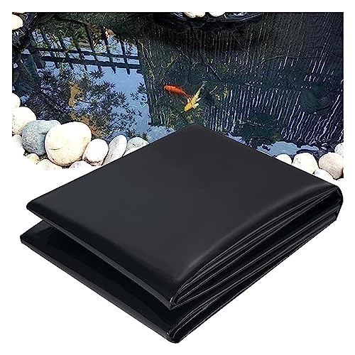 Bâche étanche 6x7m contre les fuites d'eau : toile d'étang jardin HDPE