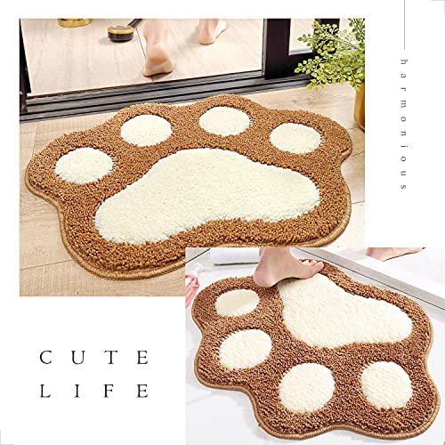 Niedlicher Badteppich Badematte für Badezimmer Rutschhemmender Weicher Badteppich für Duschen Niedlich Plüsch Mikrofaser… – Bild 4