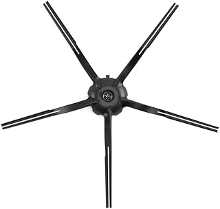 roborock Silicone Side Brushes (2 Pieces) for Q7 Series, Q7Max Series, Q Revo,S7MaxV Series,S8 Series,S7 Series, S6 Series, S5 Series, S4 Series and E Series Robot Vacuum, Black