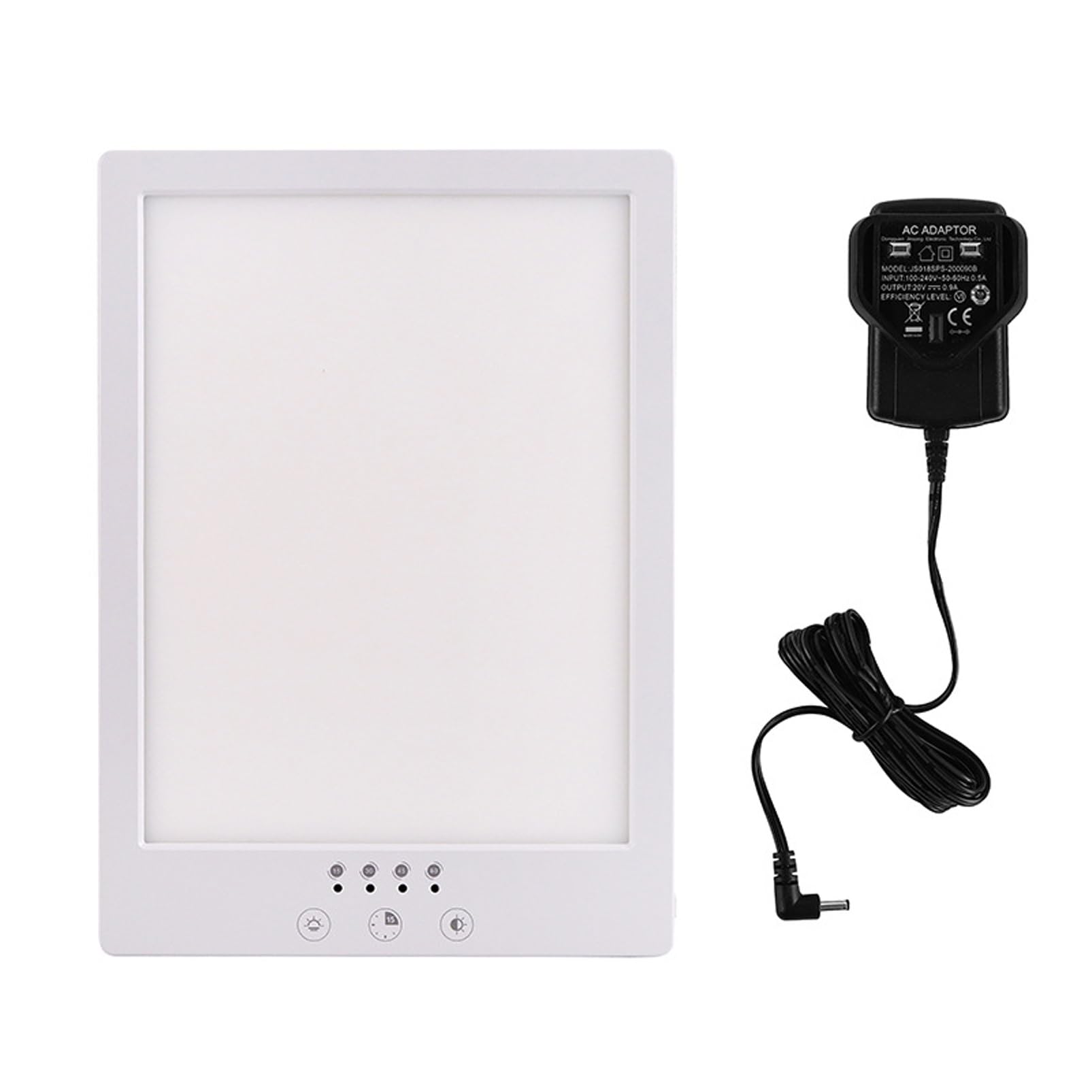 SAD Lampe de luminothérapie, lumière sans UV 12 000 Lux, lampe solaire portable avec 3 températures de couleur, luminosité réglable et 4 minuteries, lampe solaire à commande tactile