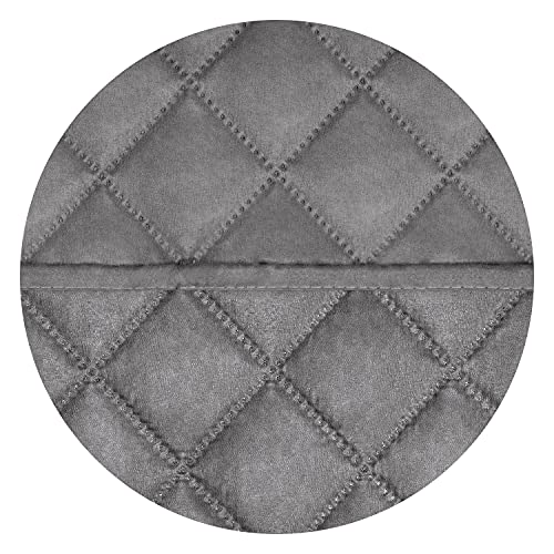 Image of PureFit Reversible Quilted Sofa Cover, Water Resistant Slipcover Furniture Protector, Washable Couch Cover with Non Slip and Elastic Straps for Kids, Dogs, Pets (Small Recliner, Gray /Gray)
