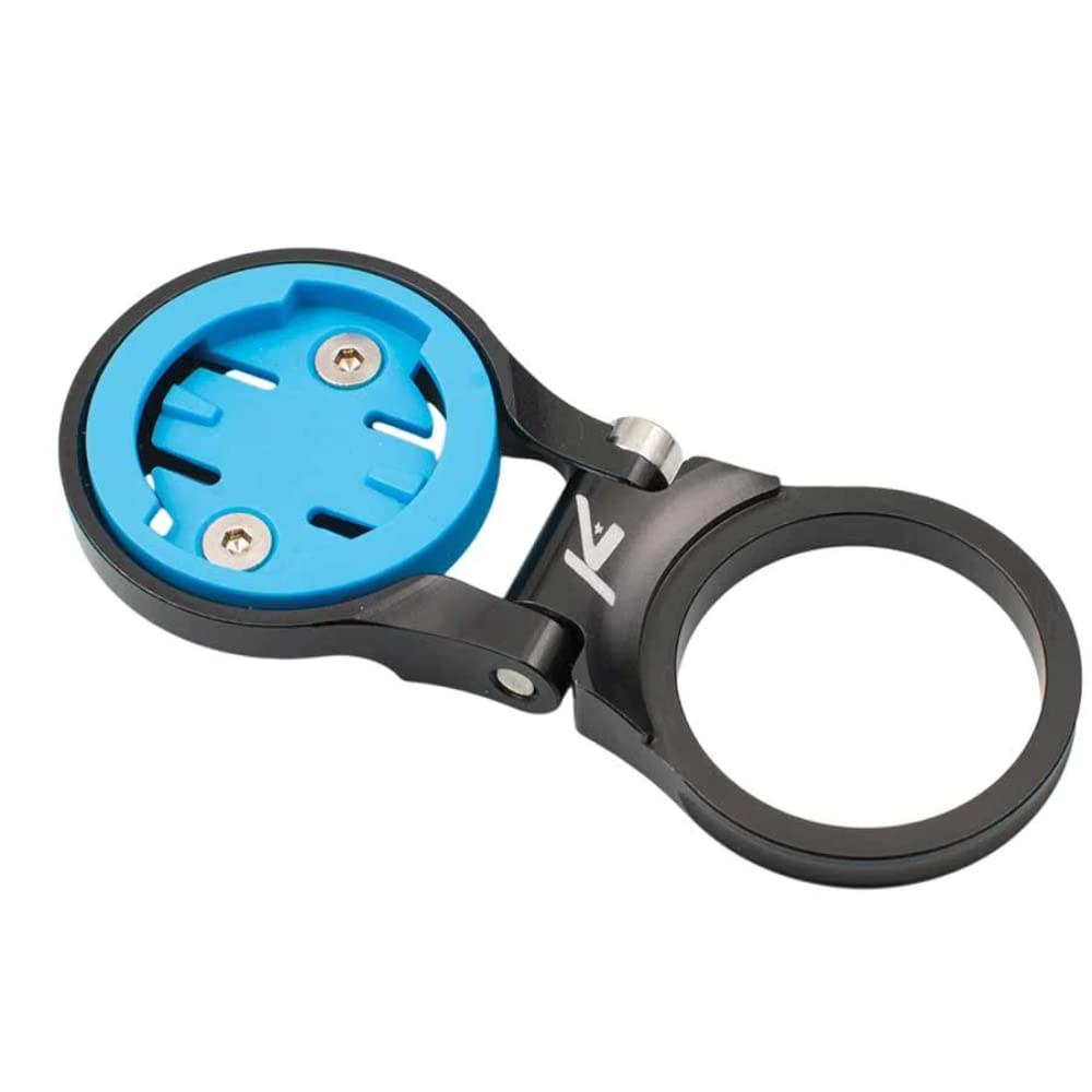 K-Edge Unisex - Adult Wahoo ELEMNT Stem Mount Adjustable Brackets, Black Anodize, One Size