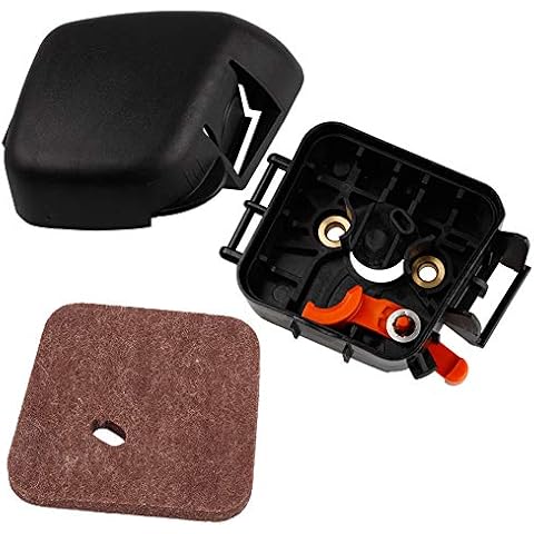 HUSWELL Air Filter & Cover Housing kit for Stihl FS38 FS45 FS46 FS55 FC55 FC55DZ FC55Z HL45 HL45Z HL45DZ KM55 KM55C KM55R String Trimmer Weed Eater Cover