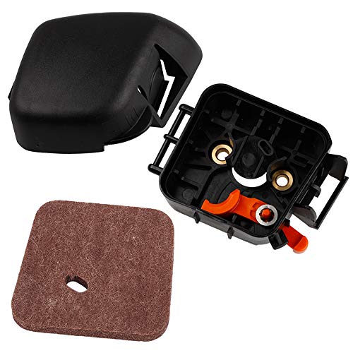 HUSWELL Air Filter & Cover Housing kit for Stihl FS38 FS45 FS46 FS55 FC55 FC55DZ FC55Z HL45 HL45Z HL45DZ KM55 KM55C KM55R String Trimmer Weed Eater