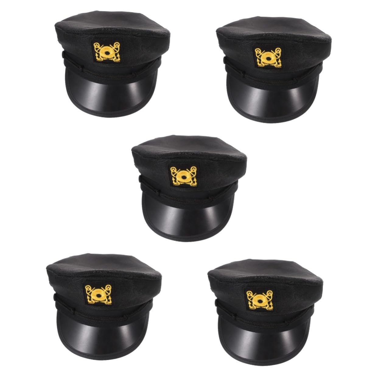GALPADA 5piezas Sombrero De Protección UV para Mujer para Fiestas De Disfraces Nautical y Eventos Al Aire