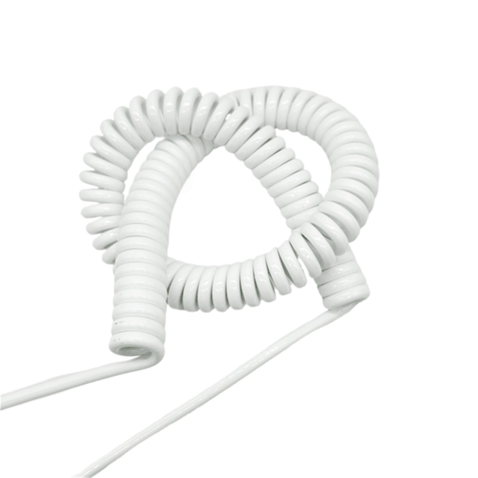 Cavo elettrico a tre fili a molla in rame PU da 4 mm2, allungato, 11 AWG, a 3 fili Cavo Elastico(Stretch 2 Meters)