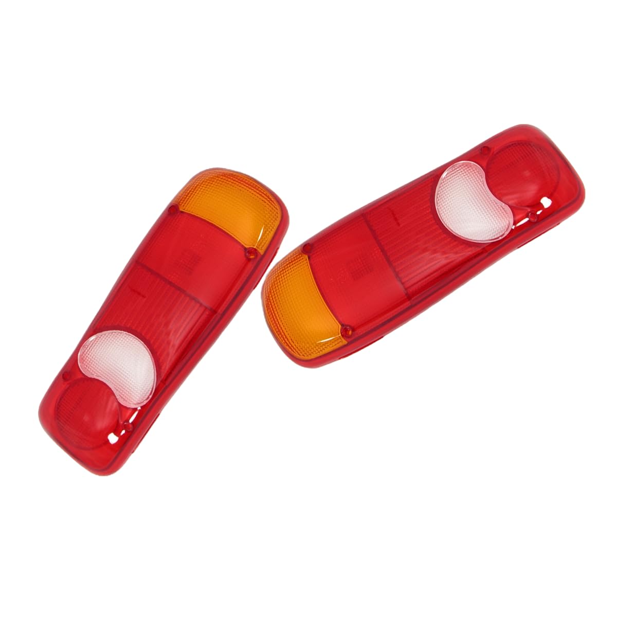 2x Cabochon de Feux Arrière Compatible avec Renault Master Premium VW Transporter T5 T6 Peugeot Boxer Citroen Jumper Fiat Ducato Mitsubishi Mascott Nissan Cabstar Mercedes Sprinter DAF LF