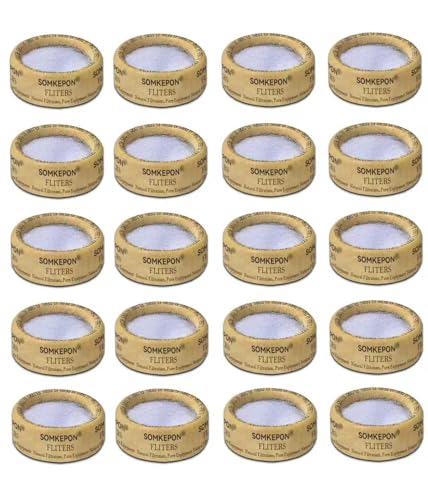 20-Pack Replaceable Activated Carbon Filters |...