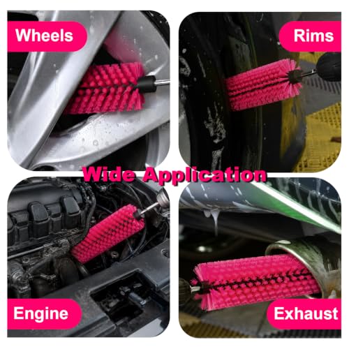 NYEXKLE Drill Brush for Car Wheels