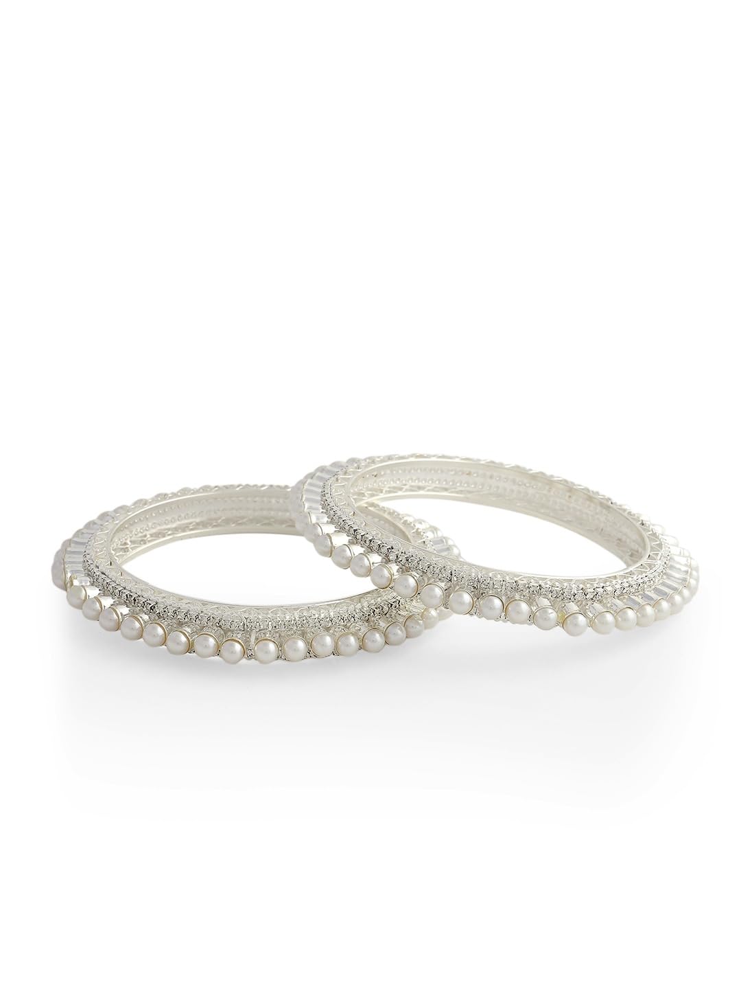 See full amazon price history chart for LAVAZZA Latest White Pearls Moti Studded Metal Bangles Set For Women & Girls | White Kada For Women | Silver Plated Bangles | Chudi Set | White Pearl Bangles-(LV_RH6-Silver-2.8) LAVAZZA Latest White Pearls Moti Studded Metal Bangles Set For Women & Girls | White Kada For Women | Silver Plated Bangles | Chudi Set | White Pearl Bangles-(LV_RH6-Silver-2.8) (B0DDCR5RXC) Amazon Price History, Amazon Price Tracker