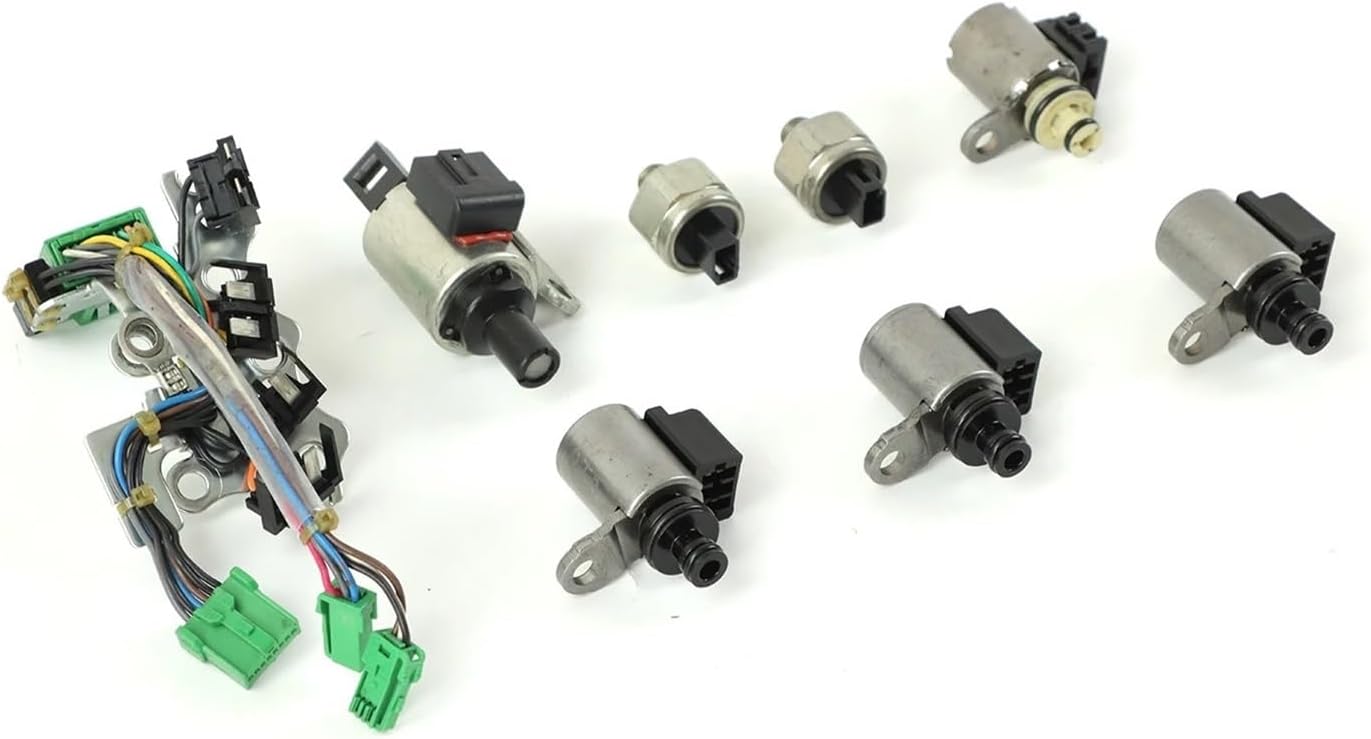 CVT Transmission Solenoid Kit JF011E RE0F10A Compatible For Altima Rogue Sentra Caliber Automatic Transmission Valve Parts Car Accessories